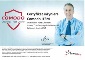 comodo itsm certyfikat