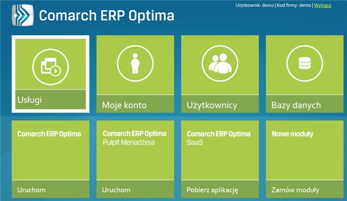 Comarch ERP Optima w modelu usługowym